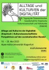 Ankündigungs-Plakat zur 30. Tagung der Österreichischen Gesellschaft für Empirische Kulturwissenschaft