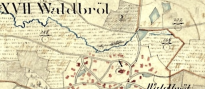 Historische Stadtkarte Waldbröl