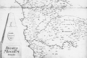 Übersichtskarte des Großherzogtums Berg, Topographia Ducatus Montani von Erich Philipp Ploennies