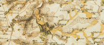 Karte des Nördlichen Bergischen Landes Neviges 1824