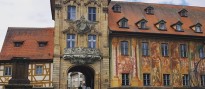 Das Alte Rathaus und die Obere Brücke in Bamberg